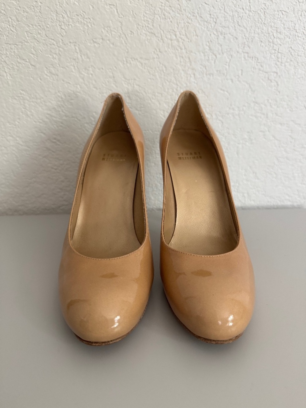 Stuart Weitzman Madison Patent Round Toe - 7.5 M